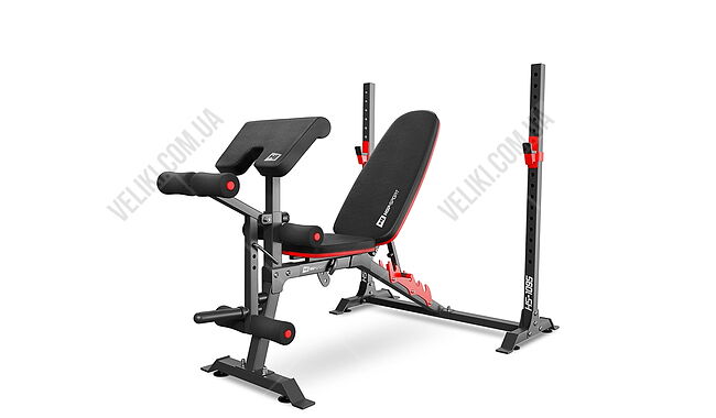 Лава для жиму HS-1095 з набором Hop-Sport Premium 135 кг. - дополнительное фото 3