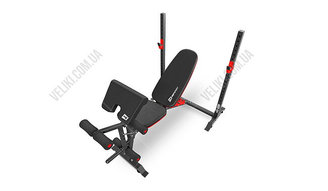 Скамья для жима HS-1095 с набором Hop-Sport Premium 75 кг - дополнительное фото 5