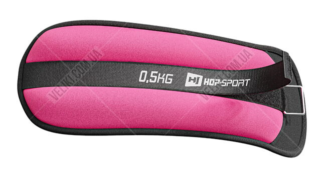 Обтяжувачі для щиколоток та зап'ясть Hop-Sport HS-S001WB 2 x 0.5 кг - дополнительное фото 1