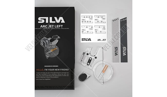 Компас Silva Arc Jet Right - дополнительное фото 5