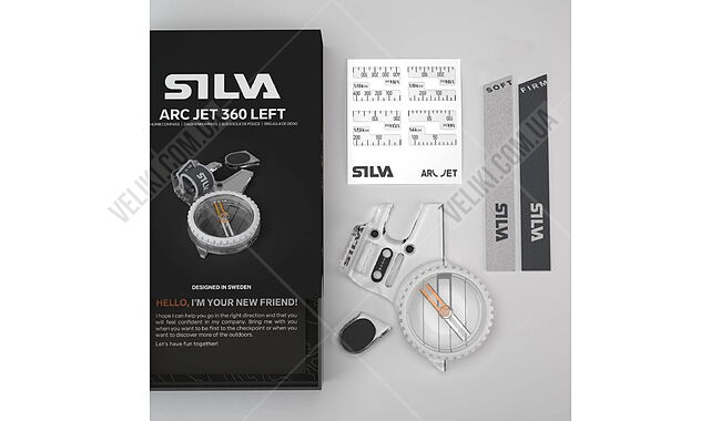 Компас Silva Arc Jet 360 Right - дополнительное фото 8