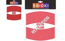 Светоотражающие наклейки на обода SHiOK! - дополнительное фото 2