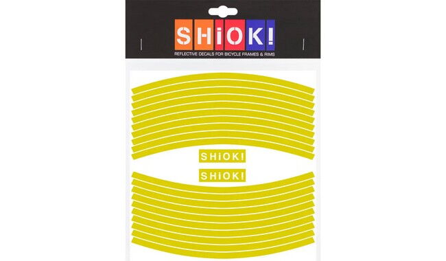 Светоотражающие наклейки на обода SHiOK! - фото 4