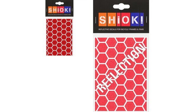 Світловідбивні наклейки на раму SHiOK! - дополнительное фото 5