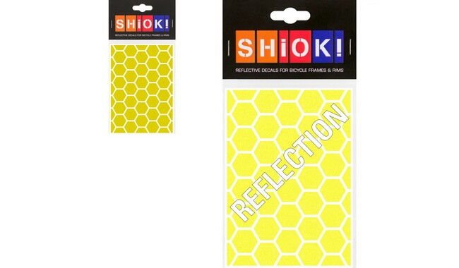 Світловідбивні наклейки на раму SHiOK! - дополнительное фото 3