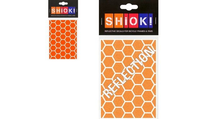 Світловідбивні наклейки на раму SHiOK! - дополнительное фото 2
