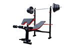 Скамья для жима RN-Sport ReadMeBlack + Штанга RN-Sport 103 кг - фото 1