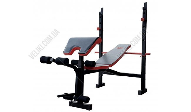 Скамья для жима RN-Sport ReadMeBlack + Штанга RN-Sport 100 кг - дополнительное фото 5