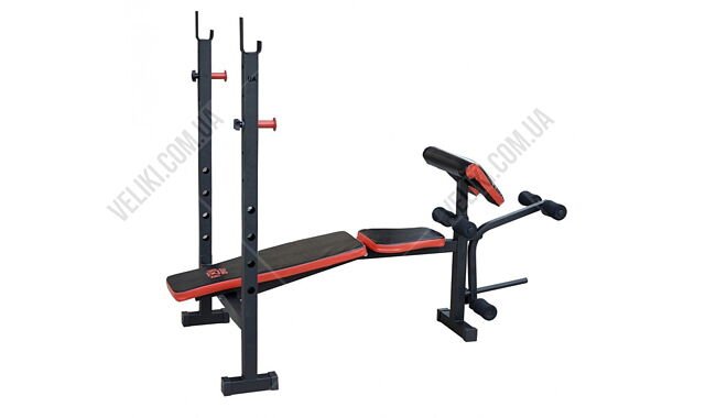 Скамья для жима RN-Sport ReadMeBlack + Штанга RN-Sport 100 кг - дополнительное фото 8