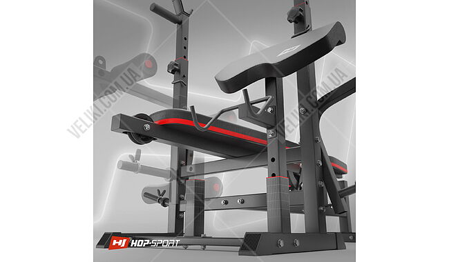 Скамья для жима Hop-Sport HS-1075 PRO - дополнительное фото 9