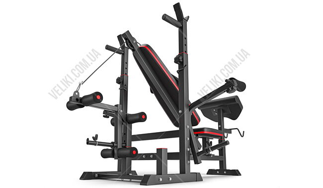 Скамья для жима Hop-Sport HS-1075 PRO - дополнительное фото 12