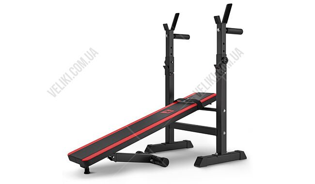 Скамья HS-1080 + Набор Hop-Sport Premium 105 кг - дополнительное фото 5