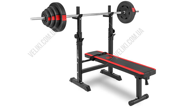 Скамья HS-1080 + Набор Hop-Sport Premium 69 кг - дополнительное фото 5