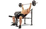 Скамья HS-1055 PRO + Набор Hop-Sport Premium 135 кг - дополнительное фото 4