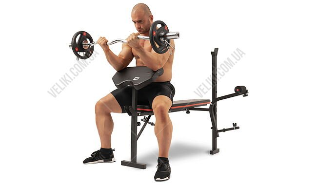 Лава HS-1055 PRO + Набір Hop-Sport Premium 105 кг - дополнительное фото 4