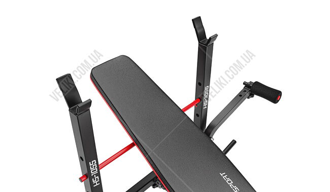 Скамья HS-1055 PRO + Набор Hop-Sport Premium 59 кг - дополнительное фото 6