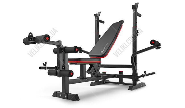Скамья HS-1075 PRO + Набор Hop-Sport Premium 69 кг - дополнительное фото 4