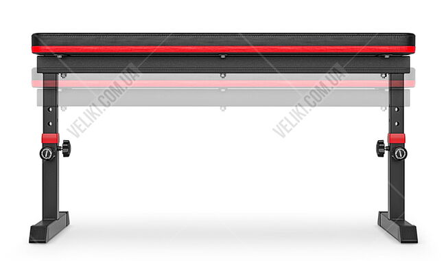 Скамья HS-1025 PRO + Набор Hop-Sport Premium 69 кг - дополнительное фото 2