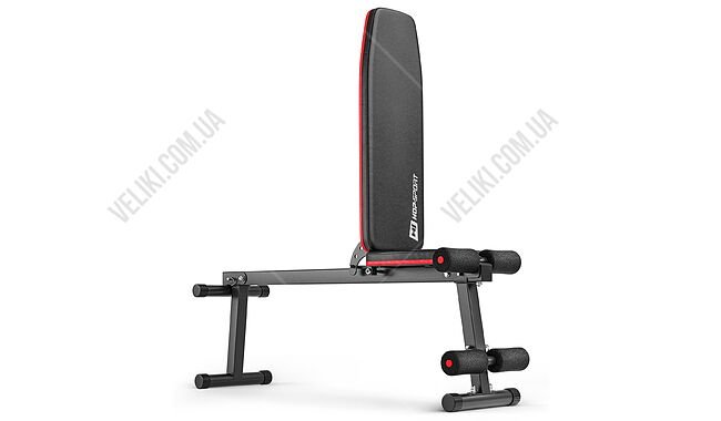 Скамья HS-1010 PRO + Набор Hop-Sport Premium 39 кг - дополнительное фото 3