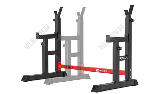 Стійка для штанг Hop-Sport HS-1007L - дополнительное фото 4
