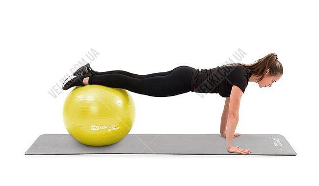 Фітбол Hop-Sport HS-R045YB 45 см + насос - дополнительное фото 6