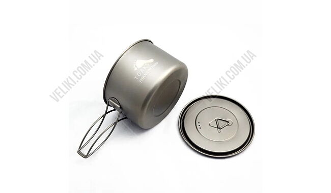 Котелок Toaks Titanium Pot Light 700 мл - дополнительное фото 1