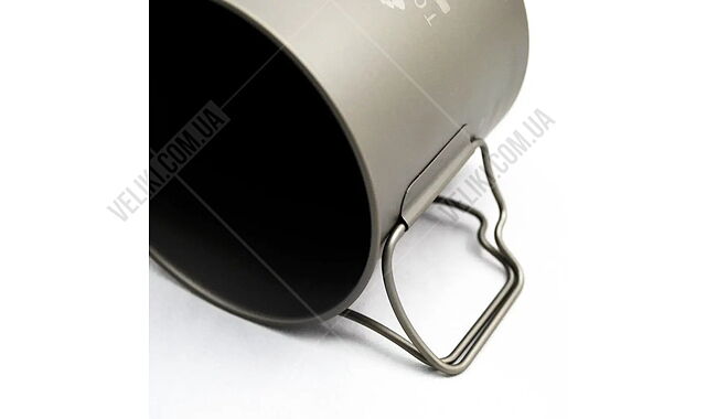 Кружка Toaks Titanium Light 650 мл - дополнительное фото 4
