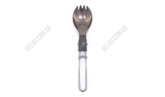 Ложка-вилка Toaks Titanium Folding Spork Small - дополнительное фото 1
