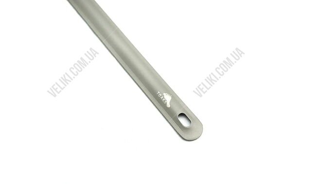 Ложка-вилка Toaks Titanium Long Handle Spork with Polished Bowl - дополнительное фото 2