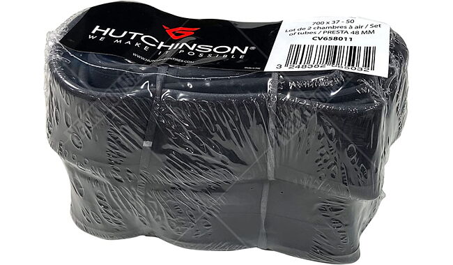 Комплект камер 28" Hutchinson Standard City 700x37-50 Presta 48 мм - дополнительное фото 1