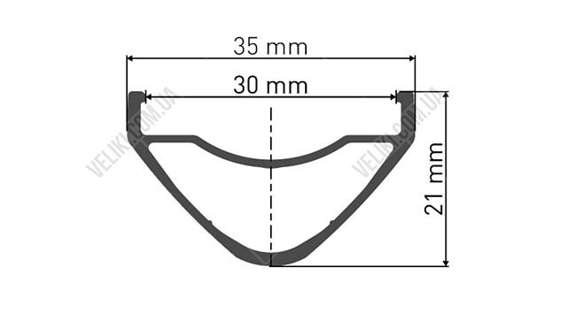 Обод DT Swiss EX 511 29" 32H - дополнительное фото 3