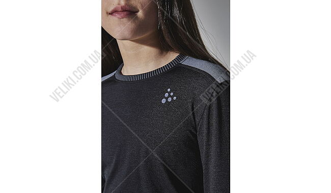 Термокофта Craft Fuseknit Comfort RN LS Junior - дополнительное фото 5