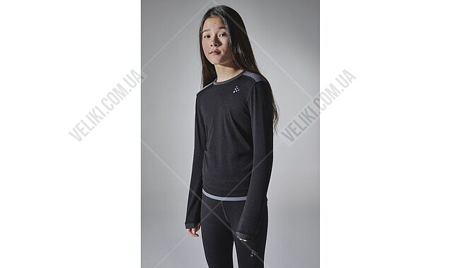 Термокофта Craft Fuseknit Comfort RN LS Junior - дополнительное фото 6