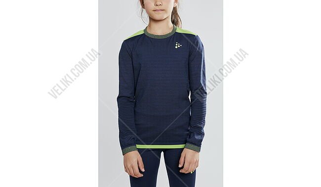 Термокофта Craft Fuseknit Comfort RN LS Junior - дополнительное фото 8