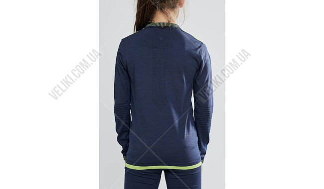 Термокофта Craft Fuseknit Comfort RN LS Junior - дополнительное фото 9