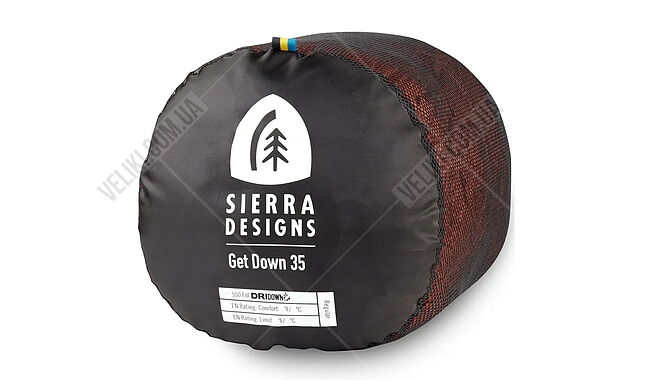 Спальний мішок Sierra Designs Get Down 35 Regular - дополнительное фото 4