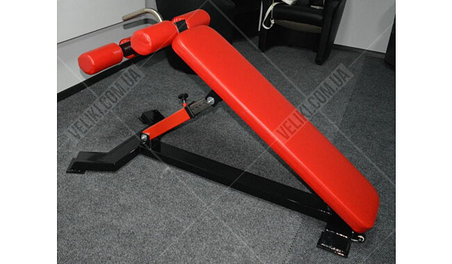 Скамья для пресса RN-Sport регулируемая - дополнительное фото 1