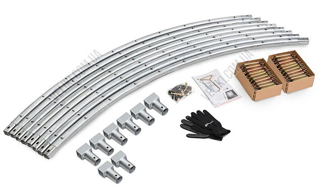 Батут Hop-Sport 10ft внутренняя сетка 305 см - дополнительное фото 1