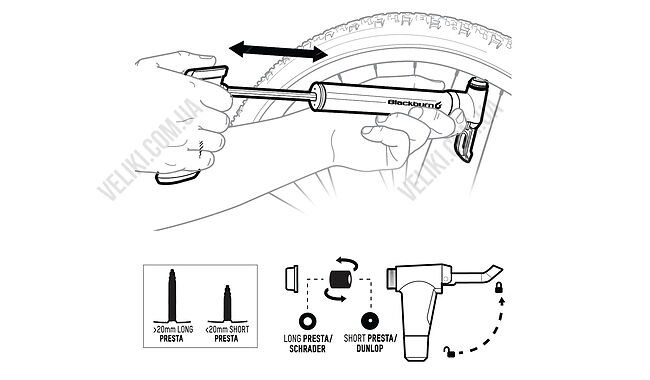 Насос Blackburn Mammoth - дополнительное фото 1