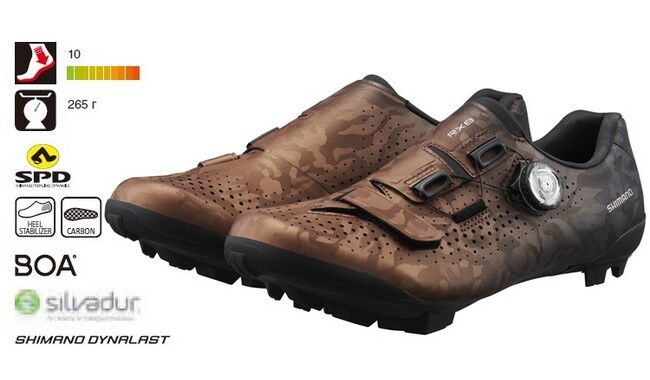 Велотуфли Shimano RX8 2022 - дополнительное фото 1