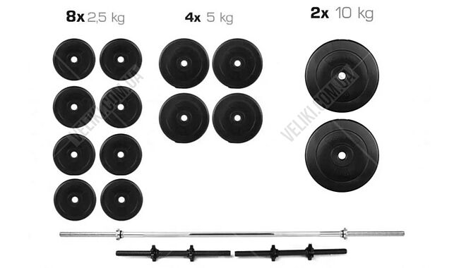 Набор WCG 70 кг - дополнительное фото 1