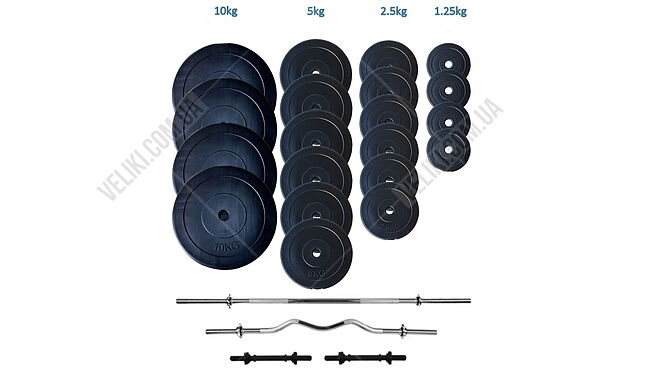 Набор WCG Premium 107 кг - дополнительное фото 1