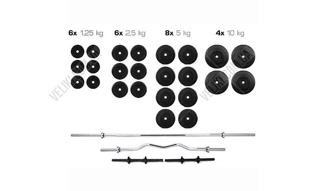 Набор WCG Premium 120 кг - дополнительное фото 1