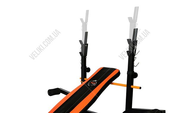 Скамья для жима WCG 0020 с приставкой Скотта - дополнительное фото 3