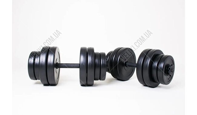 Лава для жиму WCG 0055 Штанга 60 кг Гантелі - дополнительное фото 2