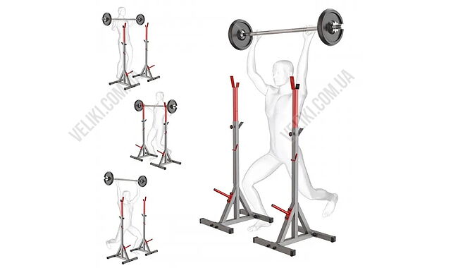 Стійки під штангу WCG RG-200 - дополнительное фото 1