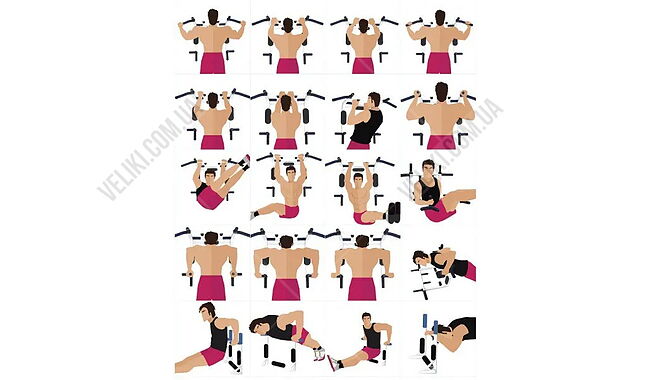 Турник WCG MC035 - дополнительное фото 2