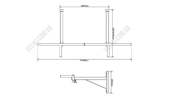 Турнік WCG MC40 - дополнительное фото 4