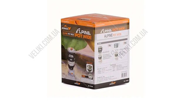 Пальник Kovea KB-0703W Alpine Pot Wide - дополнительное фото 5