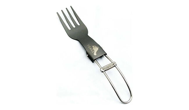 Вилка Toaks Titanium Folding Fork - фото 1